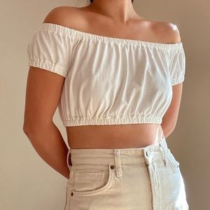 Aritzia off the shoulder top